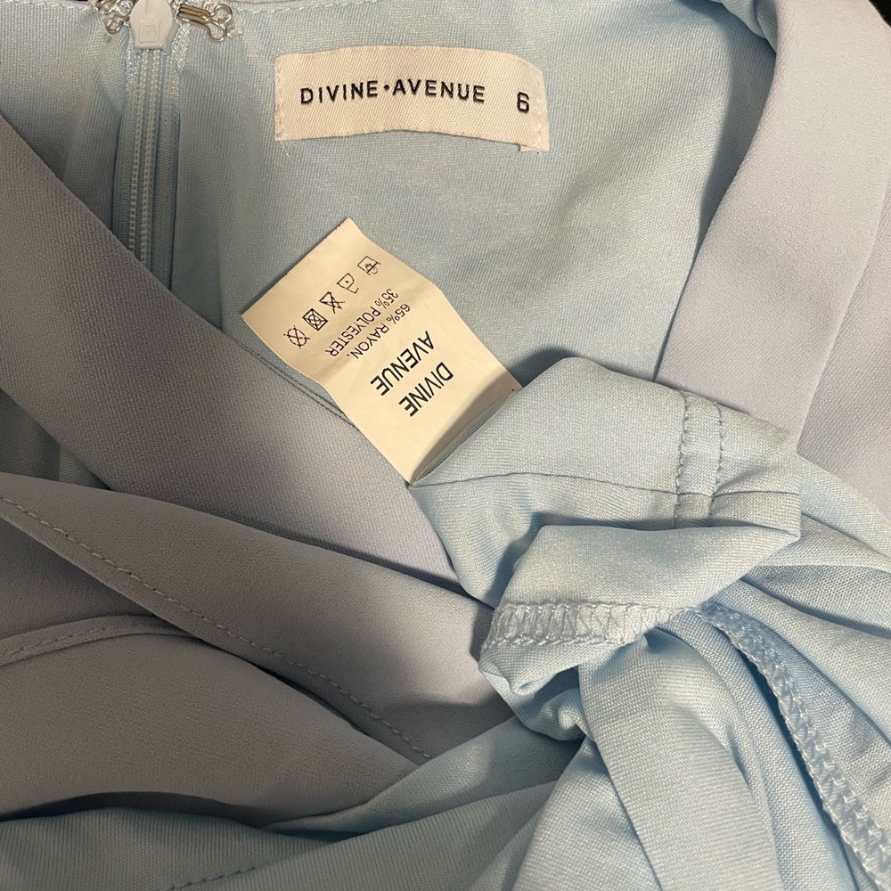 Divine Avenue Asymmetrical Cocktail Dress - Picture 6 of 7